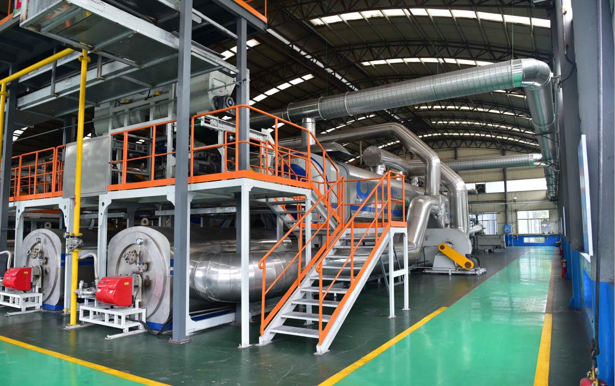 濟南恒譽環(huán)?？萍脊煞萦邢薰荆哼B續(xù)化廢輪胎熱解資源化利用成套技術(shù)及裝備